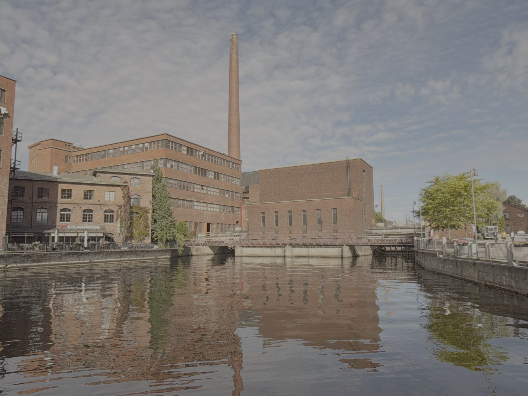 Tampereen vanha mylly Tammerkoskella